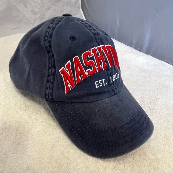 Stellar Adjustable Cotton Baseball Cap embroidered with NASHVILLE lettering - Picture 11 of 14